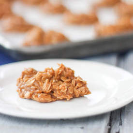 No Bake Butterscotch Cookies