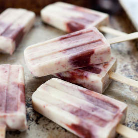 Fig & Goat Cheese Popsicles