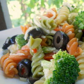 Rainbow Pasta Salad