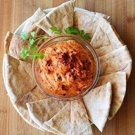 Roasted Red Pepper Walnut Dip
