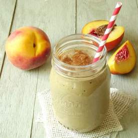 Avocado Peach Pie Smoothie
