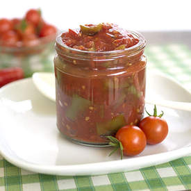Spicy Tomato and Pepper Chutney 