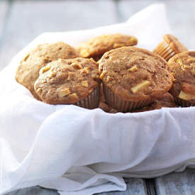 Healthier Apple Muffins