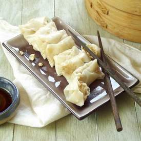 Steamed Tofu Pot Stickers