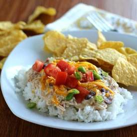 Slow Cooker Fiesta Chicken Bake