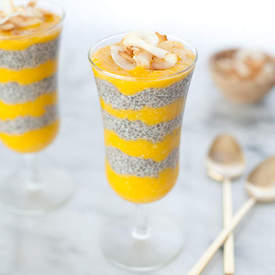 Mango Chia Pudding