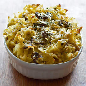 Chickpea Noodle Casserole