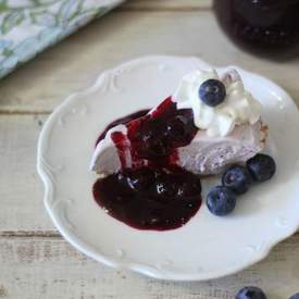 Blueberry Ice Cream Pie