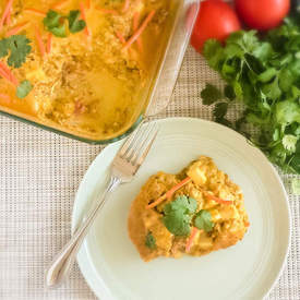 Paneer Farro Casserole
