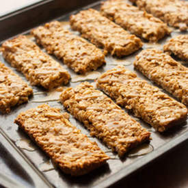 Crunchy Peanut Butter Granola Bars