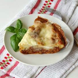 Impossible Lasagna Pie