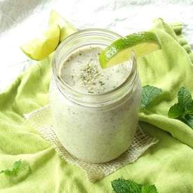 Creamy Hemp Mojito Smoothie