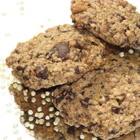 Oatmeal and quinoa cookies