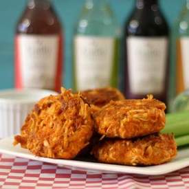 Cheesy Buffalo Chicken Cakes