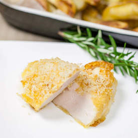 Crispy parmesan chicken