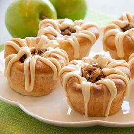 Salted Caramel Apple Cups