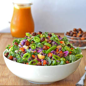 Harvest Salad with Pumpkin Vinaigrette