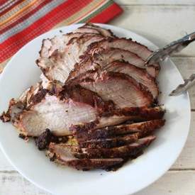 Smoked Pork Sirloin Tip Roast