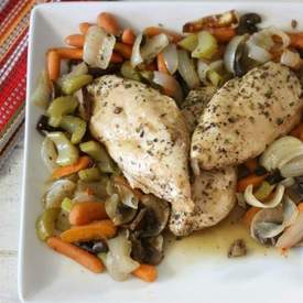 Baked Chicken and Vegetables