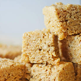 Salted Caramel Rice Crispy Treats