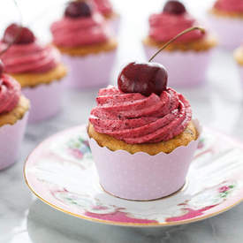 Cherry Garcia Cupcakes