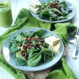 Vegan Spinach Salad