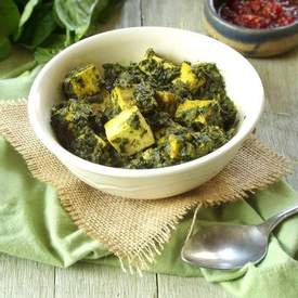 Vegan Tofu Saag Paneer