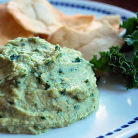 Lemony Kale Hummus