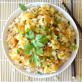 Baked Orange Cauliflower