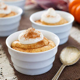 No Bake Pumpkin Cheesecake Mousse