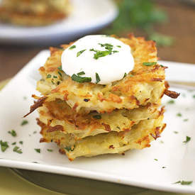 Baked Potato Pancakes 