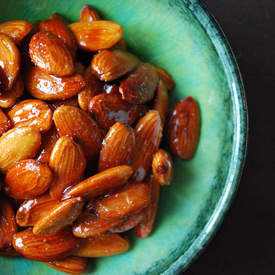 Persian Lime Candied Almonds