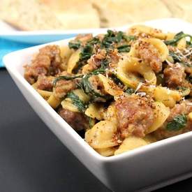 One Pot Sausage Orecchiette