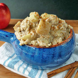 Slow Cooked Apple Pie Oatmeal