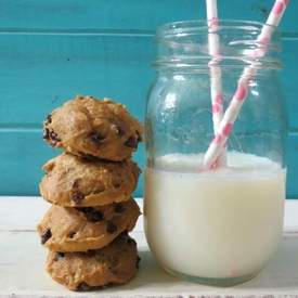 Peanut Butter Banana Nut Cookies