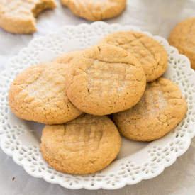 Chewy Peanut Butter Cookies