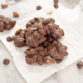 Dark Chocolate Almond Clusters