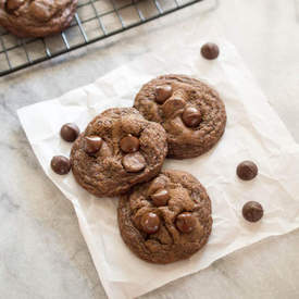 Double Chocolate Chip Cookies