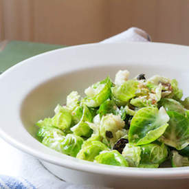 Warm Brussels Sprouts Salad