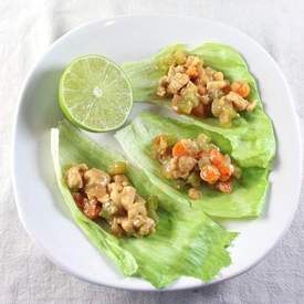 Asian Chicken Lettuce Wraps