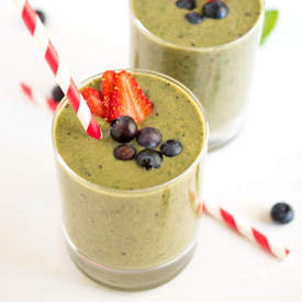 Very Berry Spinach Smoothie