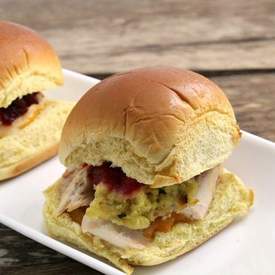 Leftover Turkey Sliders