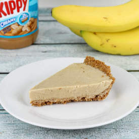 Peanut Butter Banana Ice Cream Pie