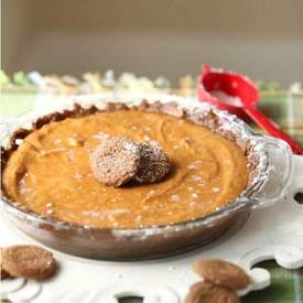 No Bake Pumpkin Cheesecake Pie