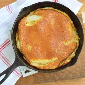 German Pear Pancake
