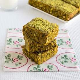  Glutenfree butternut squash pistachio bars