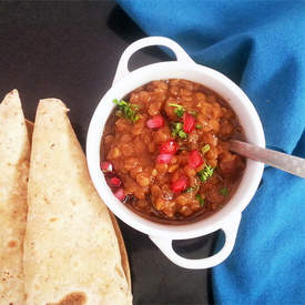 Red Lentil with Tamarind and Dates