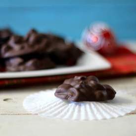 Chocolate Cranberry Nut Candy 