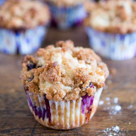 Blueberry Streusel Muffins