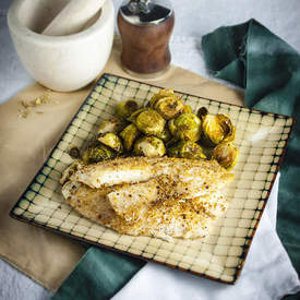 Fennel and Coriander Crusted Fish